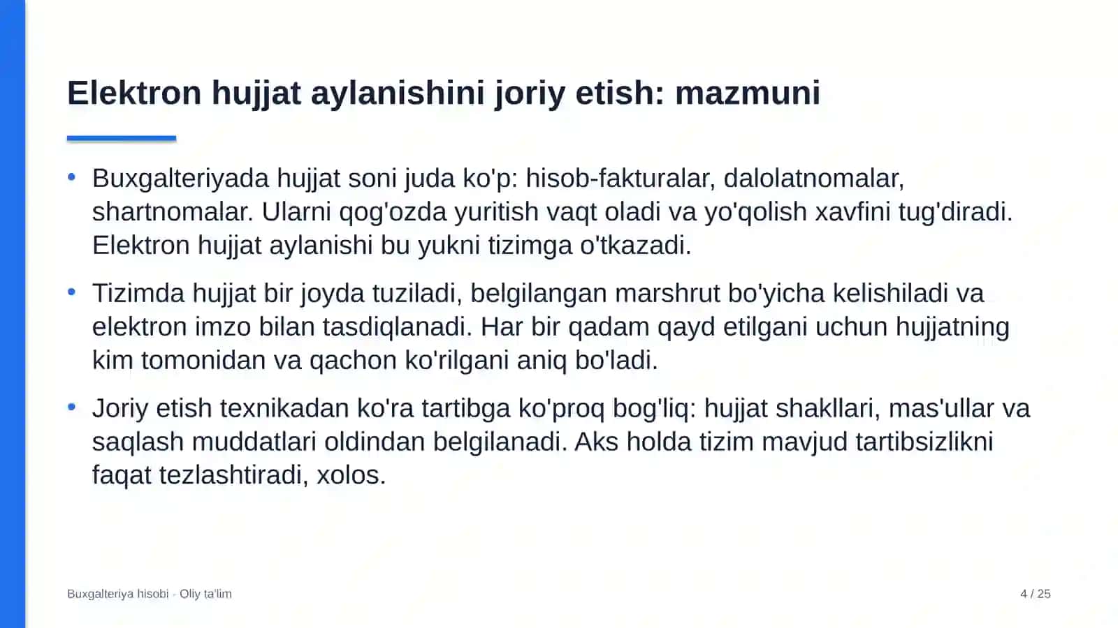 pensiya ta'minoti tizimida elektron hujjat aylanishini joriy etish 3358 4