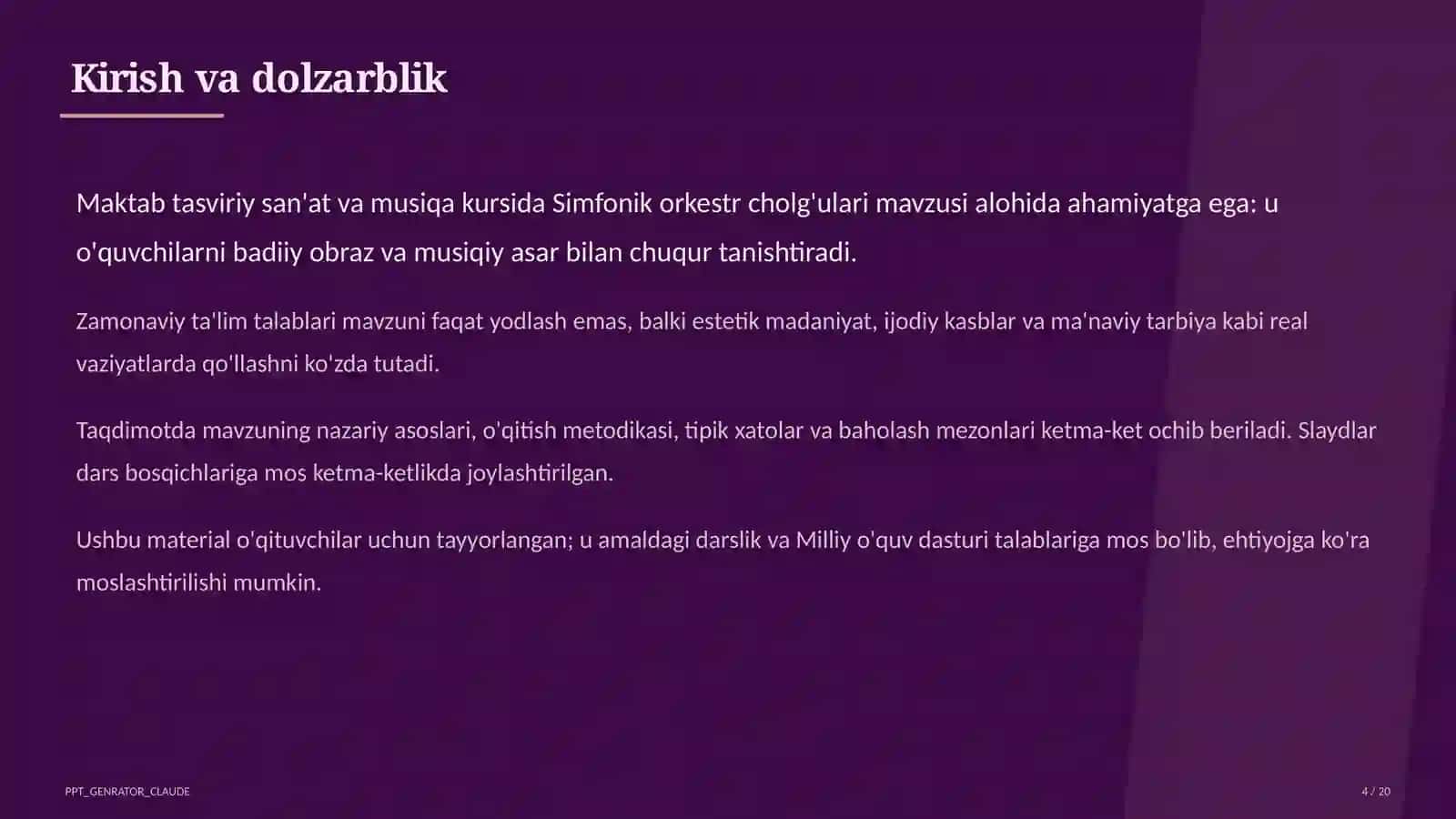 Simfonik orkestr cholg'ulari (5-sinf) 4