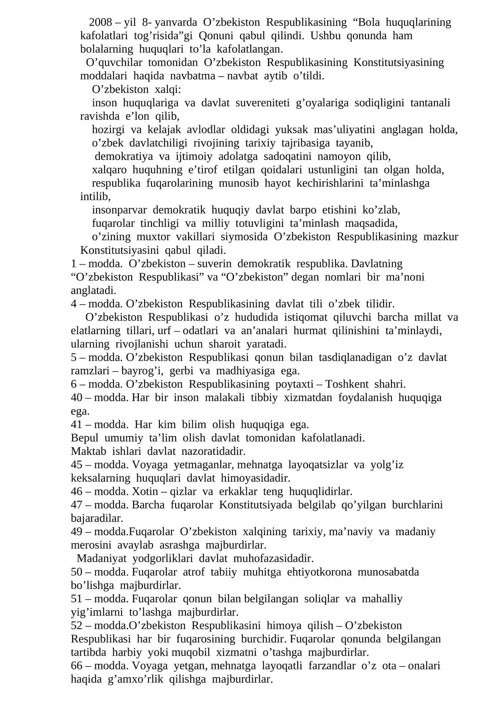 Konstitutsiya – baxtimiz poydevori 4
