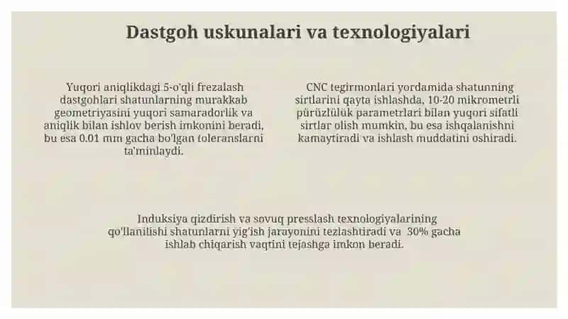 Shatunlarni tayyorlash texnologiyasi 4