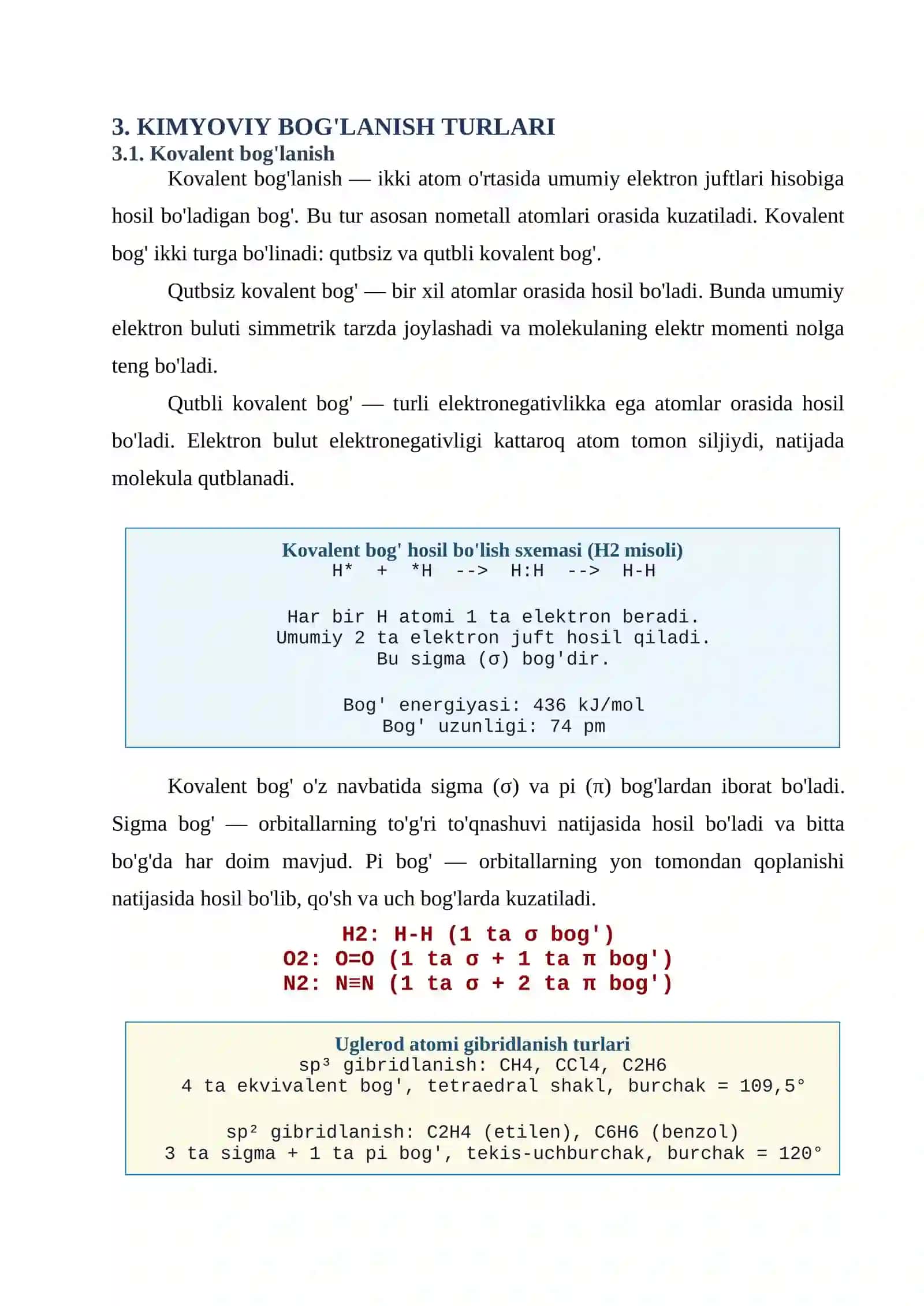BOG'LANISH VA BOG'LANISH REAKSIYALARI 4