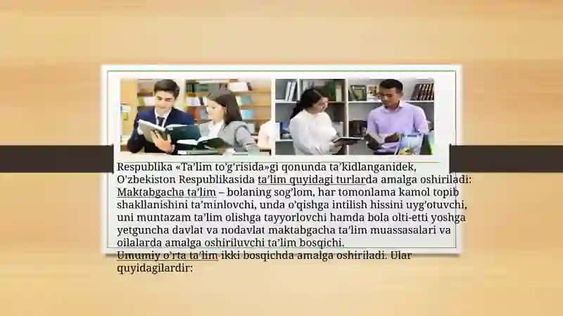 Talim sifatini nazorat qilishning shakllantirish va metodlari idintifikatori 4