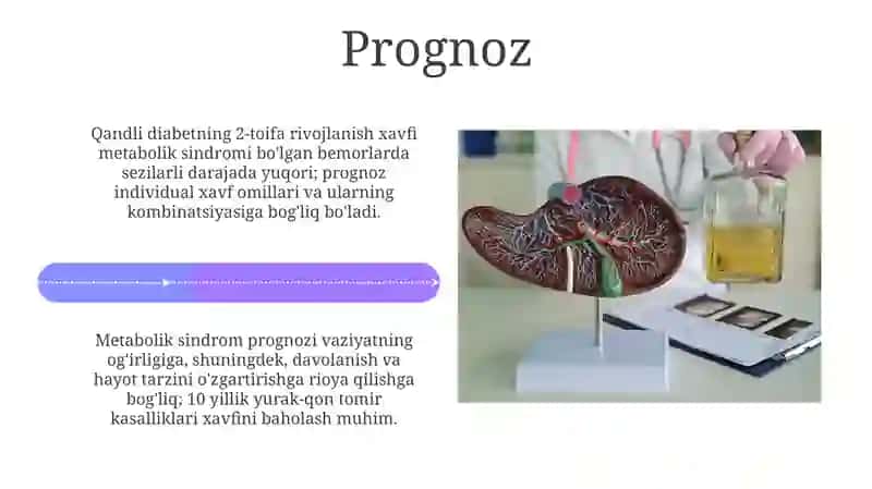 Metobolik sindrom ta’rifi, etiologiyasi, patagenezi, klinikasi, diagnostikasi, davolash 4