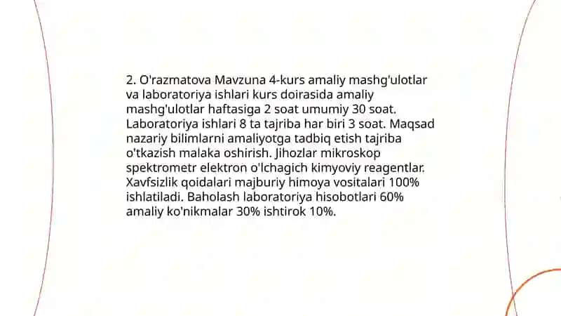 O'razmatova Mavzuna 4-kurs 4