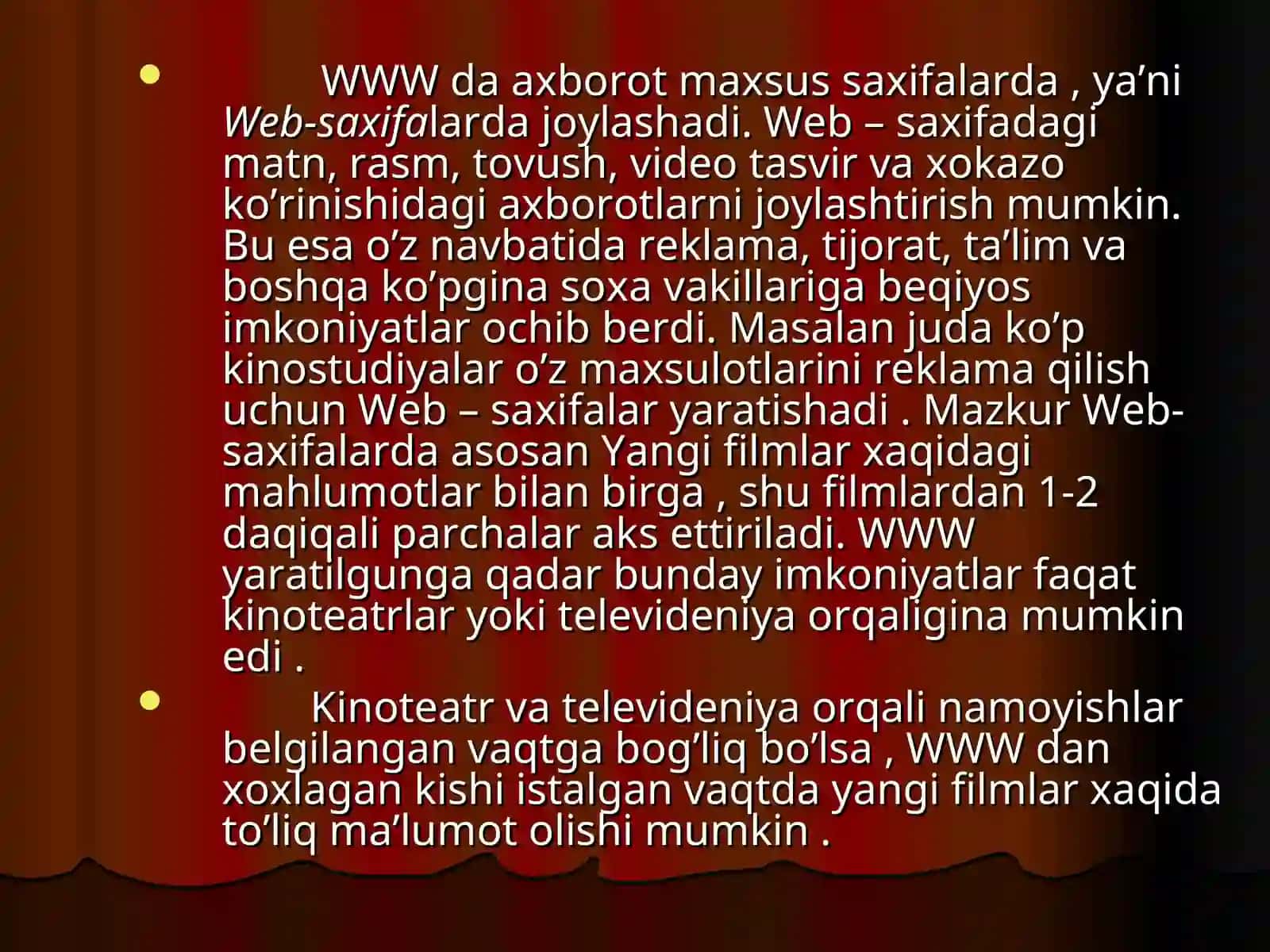 Internetda ma’lumotlar qidirish va olish 4