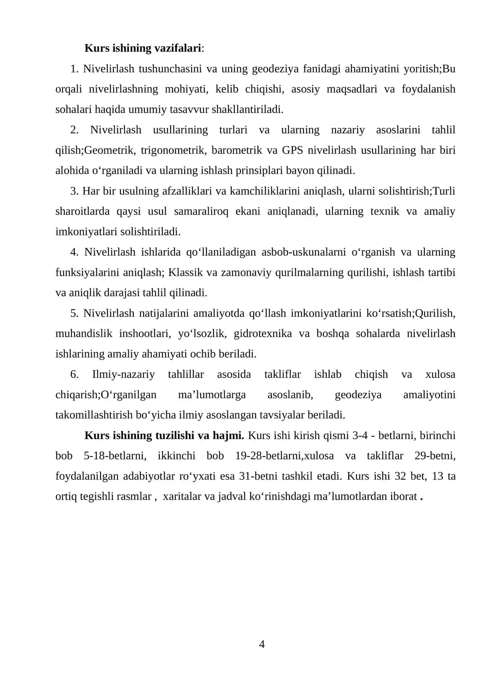 "Ekologiya va geografiya" Kafedrasi mudiri 4