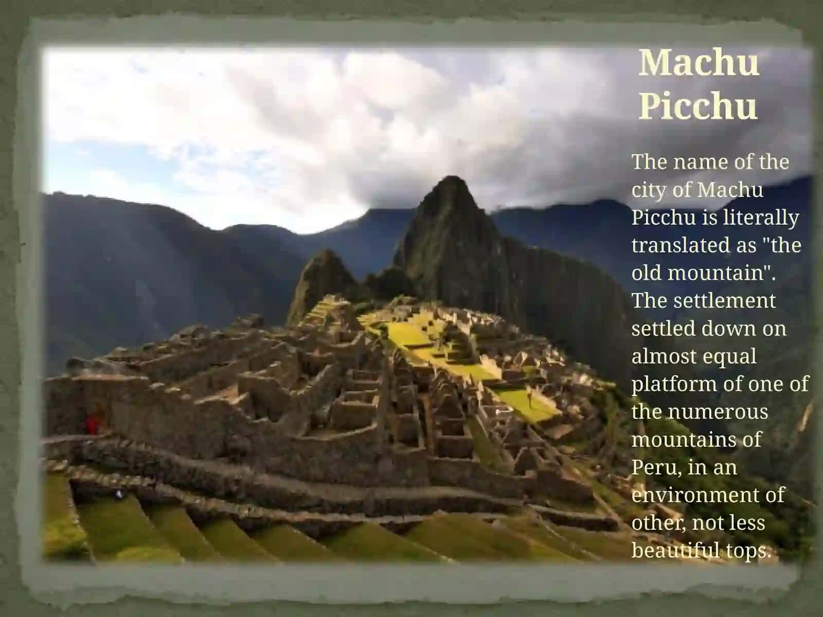 Machu Picchu 4