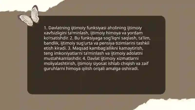 Davlat funksiyasi 4