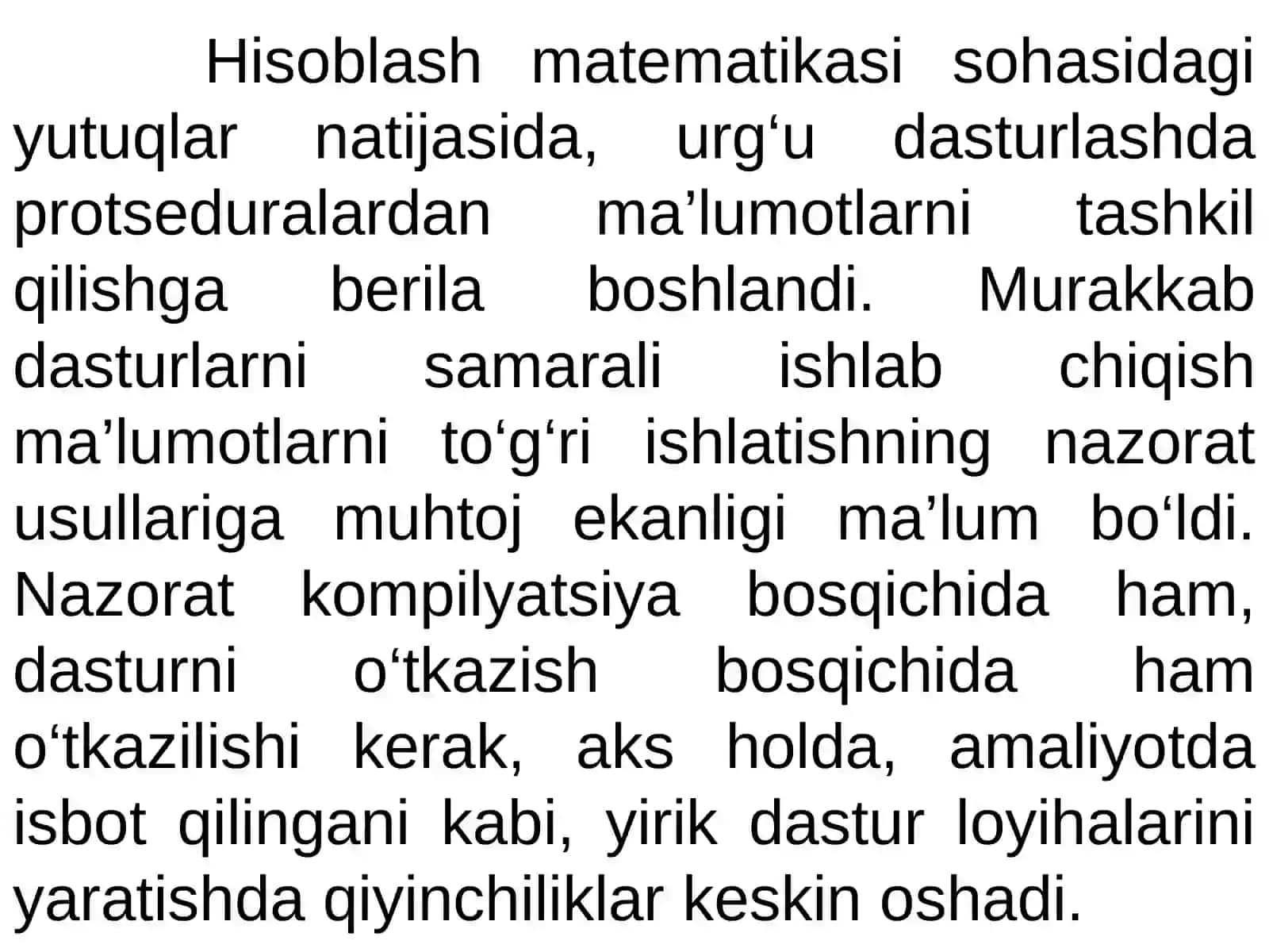 Obʻyektga yoʻnaltirilgan dasturlash tillari 4