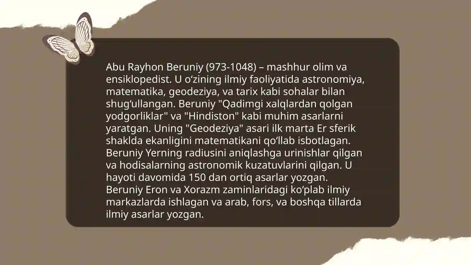 Beruniy 4