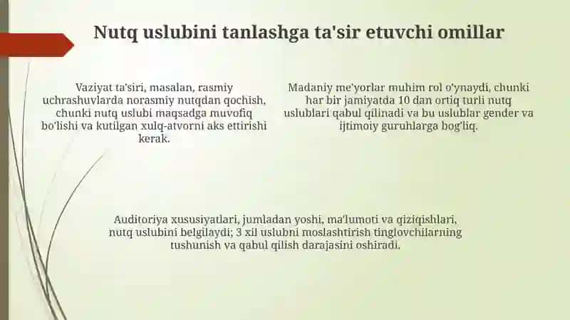 Nutq uslublari 4
