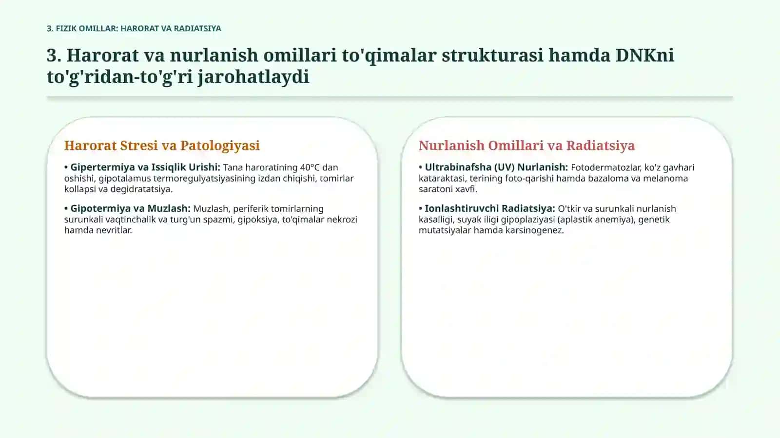Tashqi muhit omillari bilan belgilanuvchi xastaliklar — 15 slayd 4