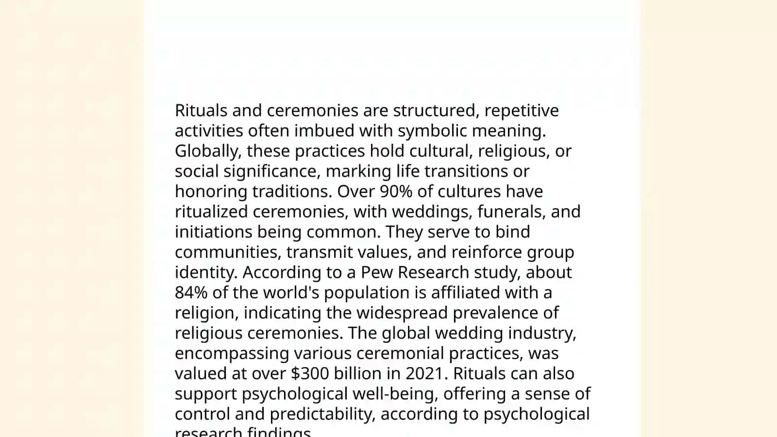 Traditions 4