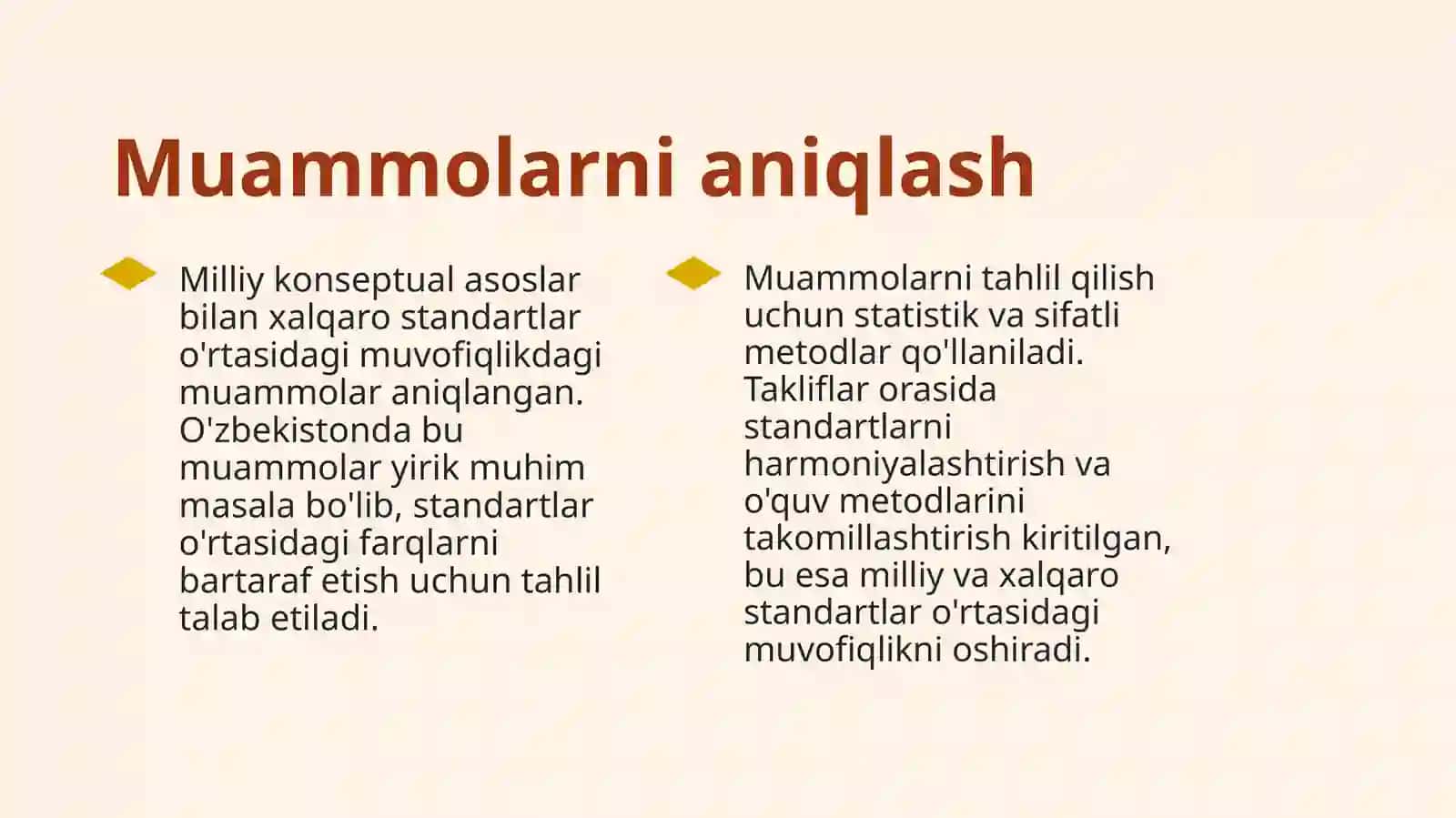 Oʻzbekistonda buxgalteriya hisobining milliy konseptual asoslarini xalqaro kontseptsiyalariga muvofiqlashtirishdagi muammolar va uni takomillashtirish 4