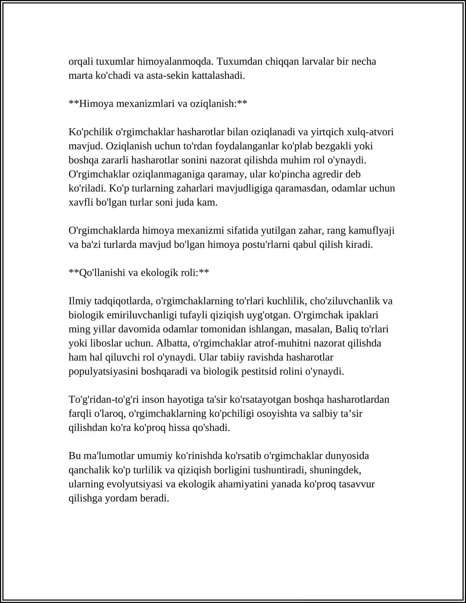 ÓRGIMCHAKSIMONLAR VA HASHAROTLAR 4