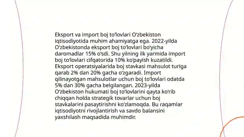 Bojhona to‘lovlari va ularning turlari 4