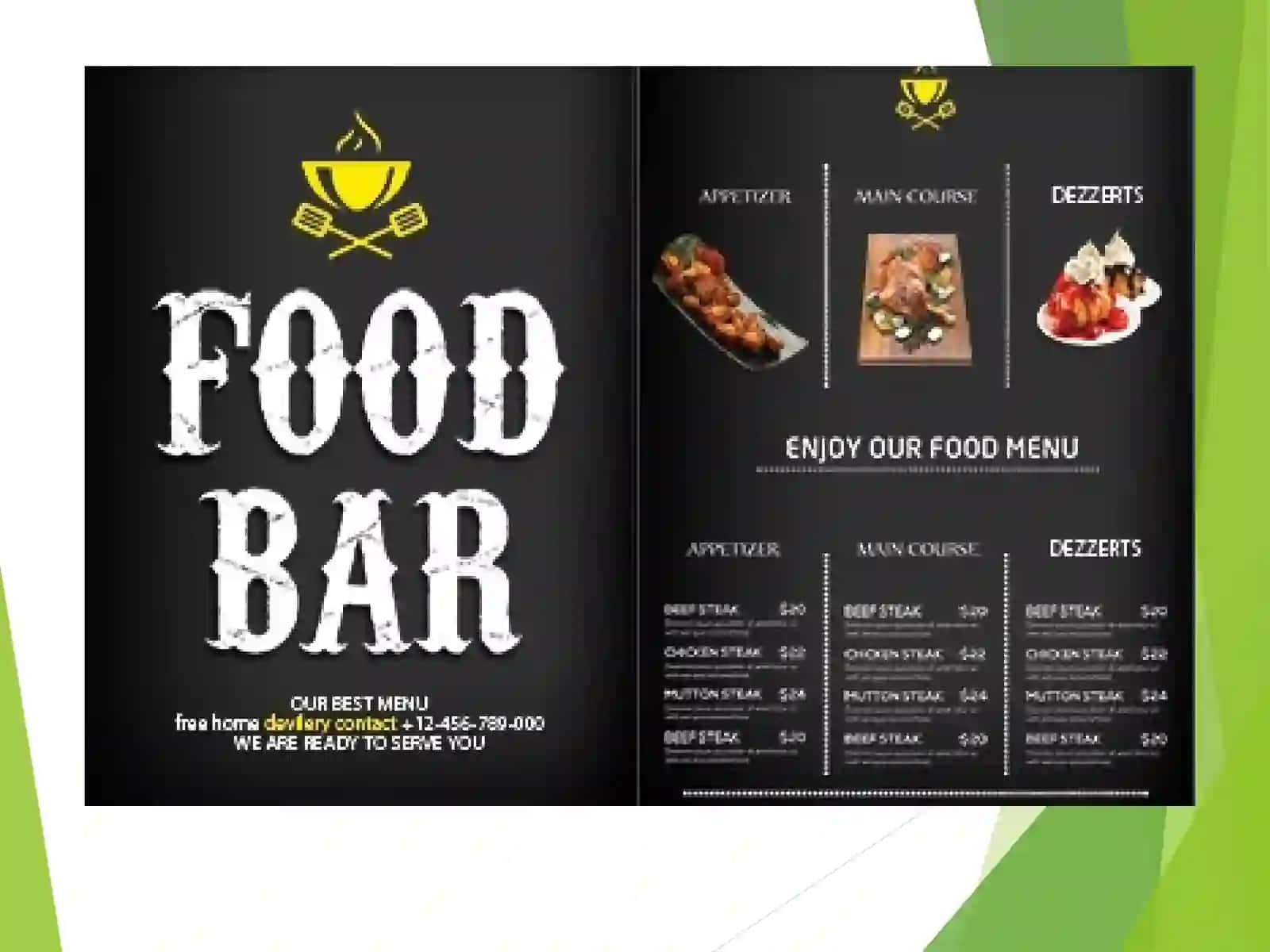 MENU DESIGN 4