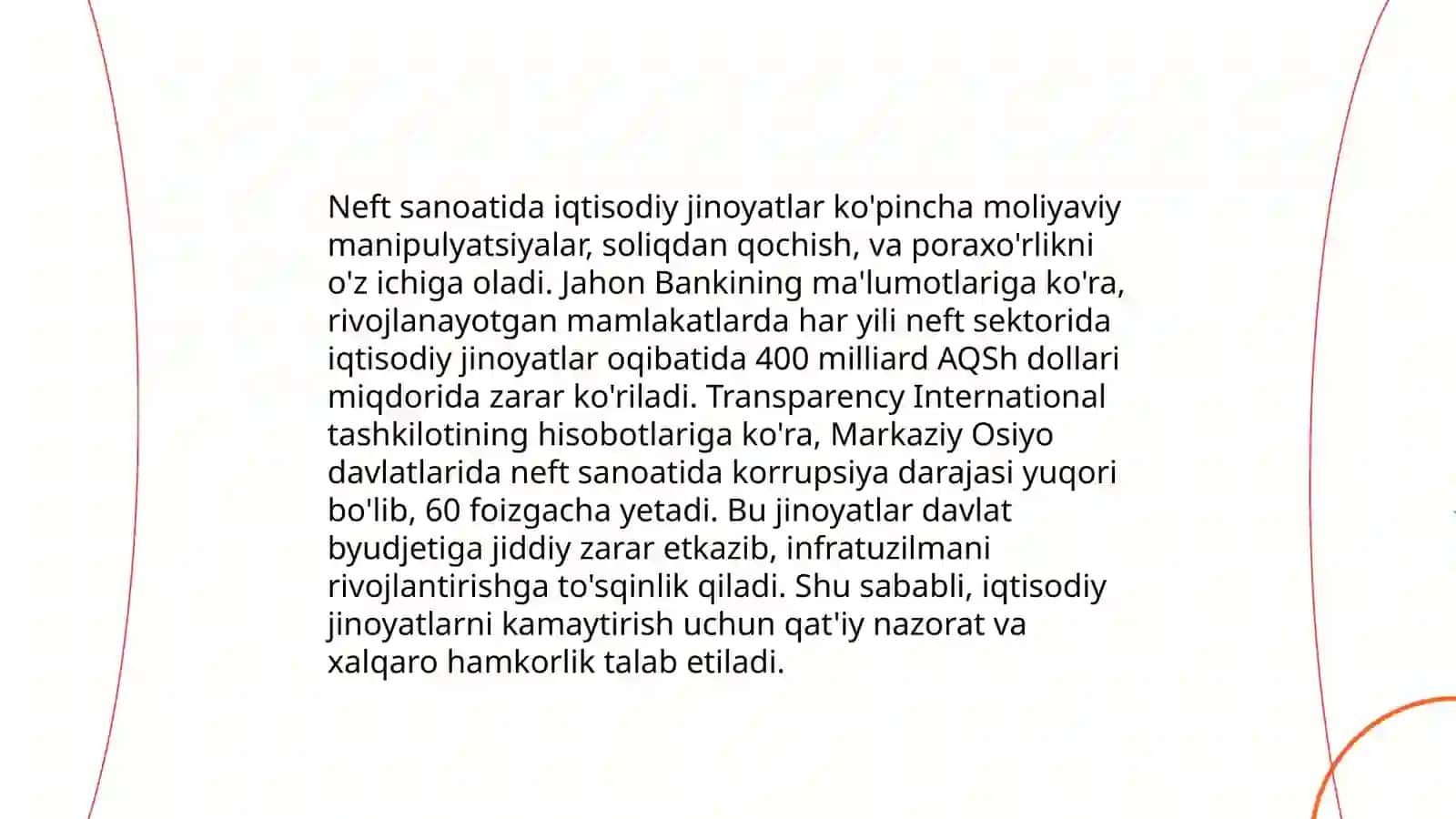 Neft sohasi jinoyatlarning kriminologik tavsifi 4