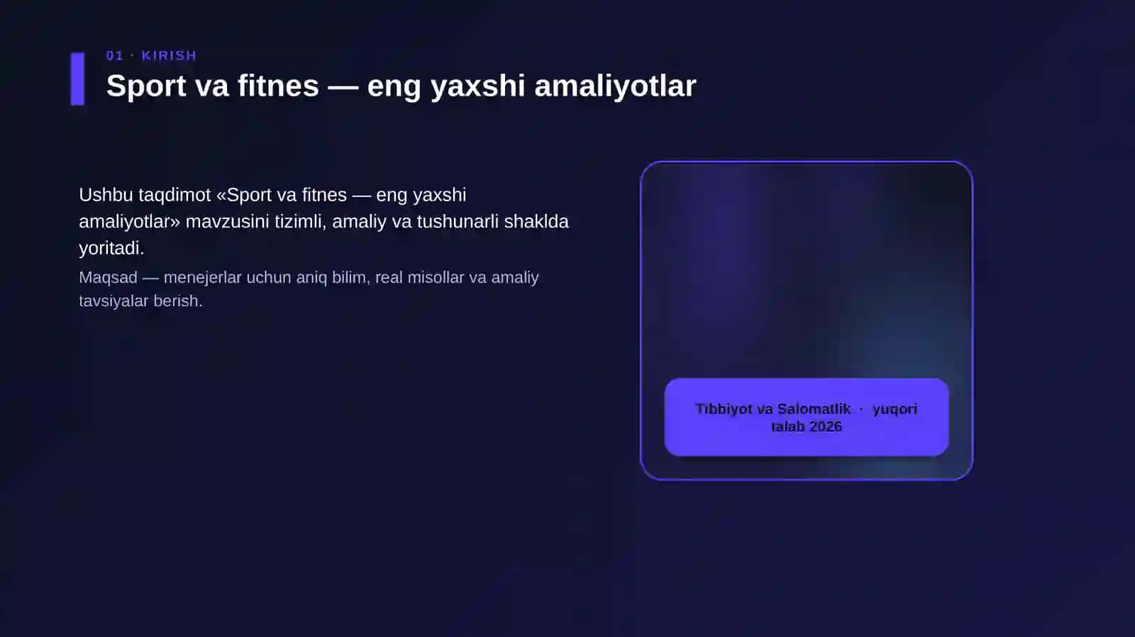 Sport va fitnes — eng yaxshi amaliyotlar 4