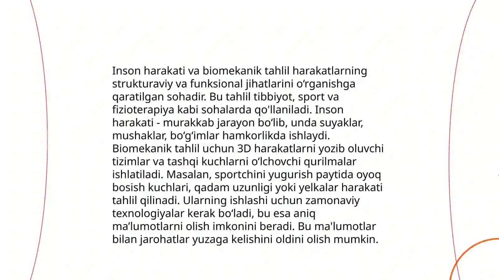 Biomexanikaning asosiy tamoyillari 4
