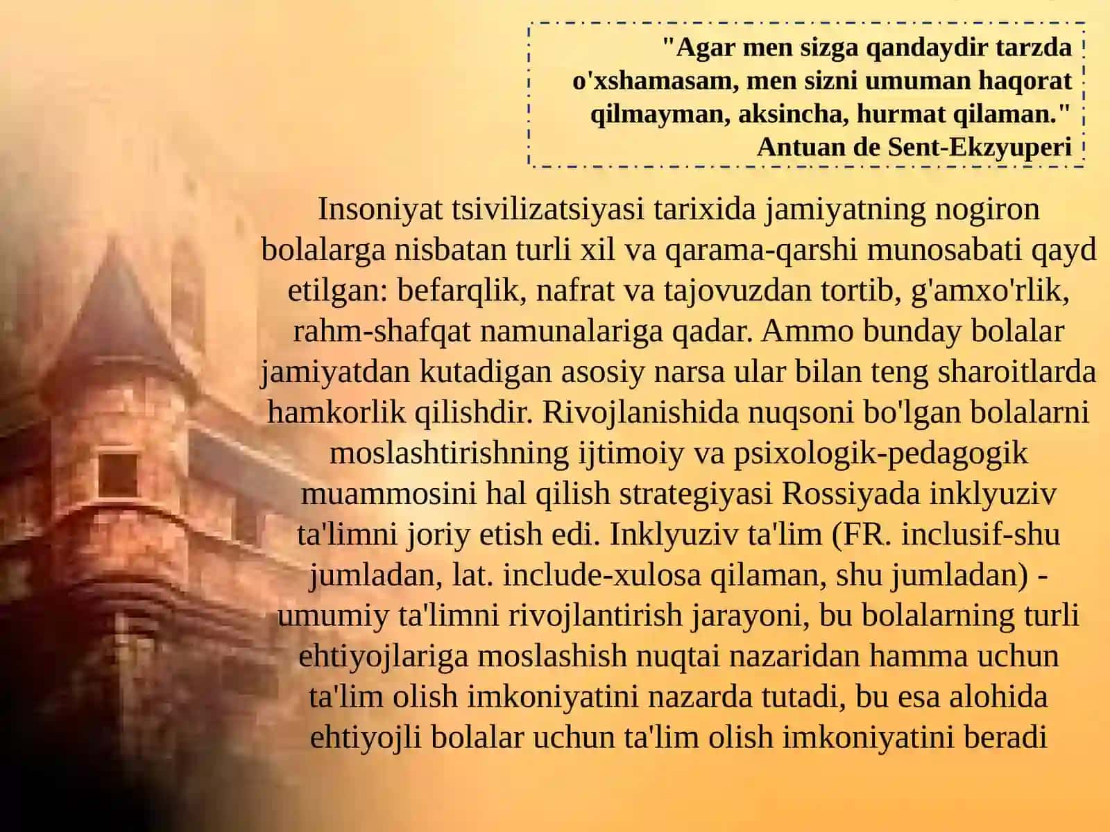Nogironligi bo`lgan shaxslarini jamiyatdagi o‘rni 4