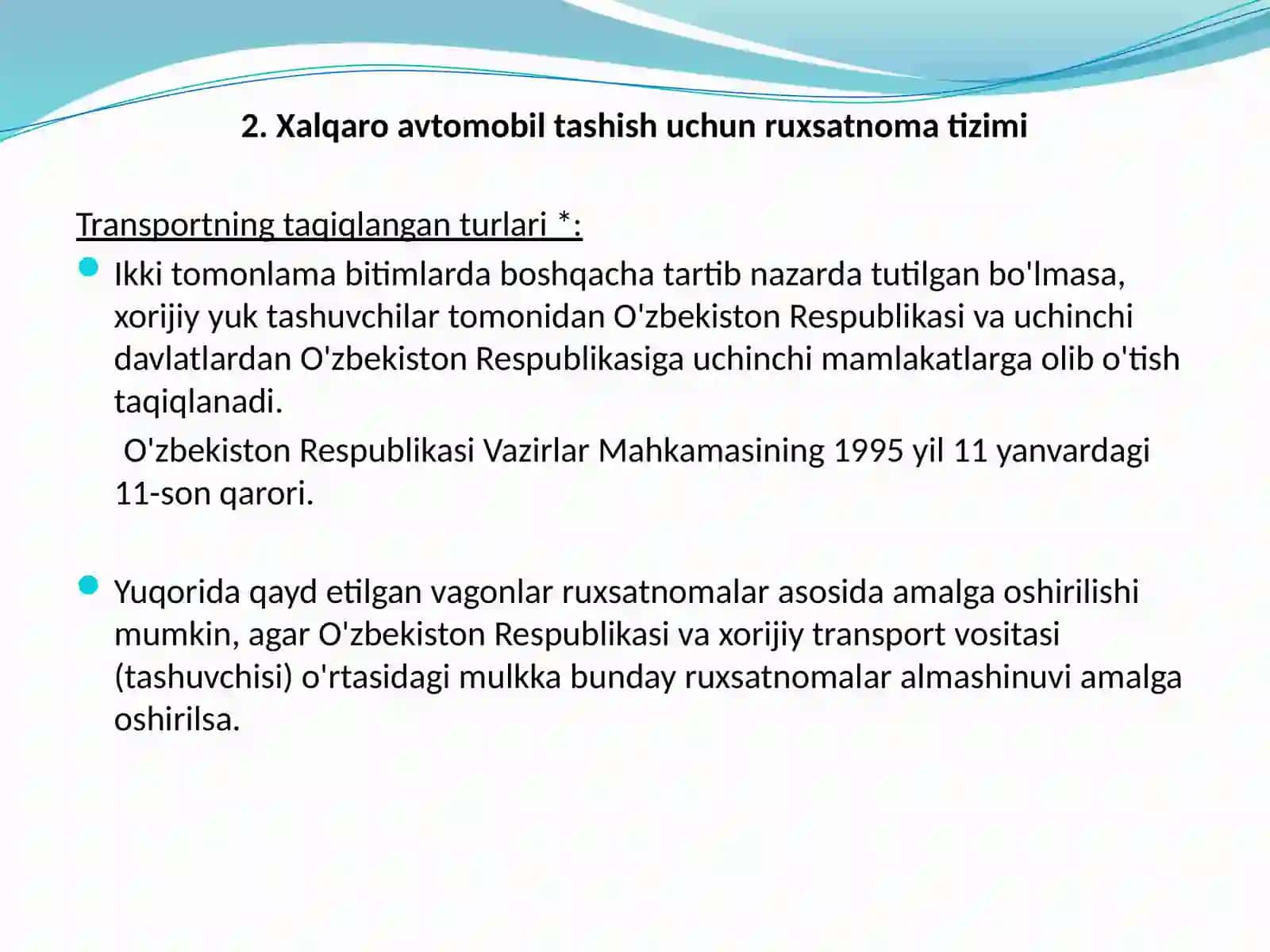 XALQAROTASHISHLAR UCHUN ZARUR BO’LGAN XUJJATLAR 4