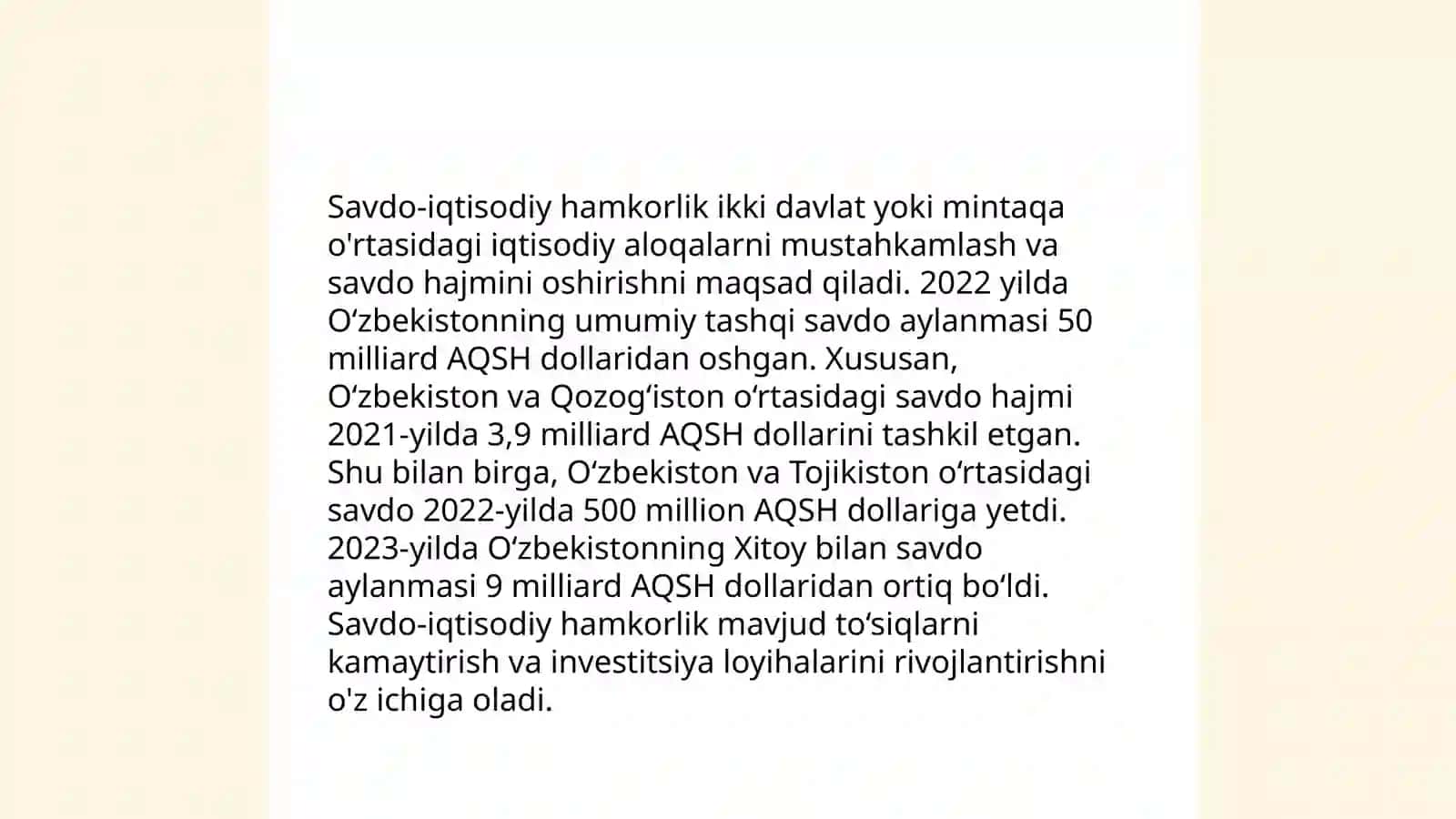 O'zbekiston va Suriya munosabatlari 4