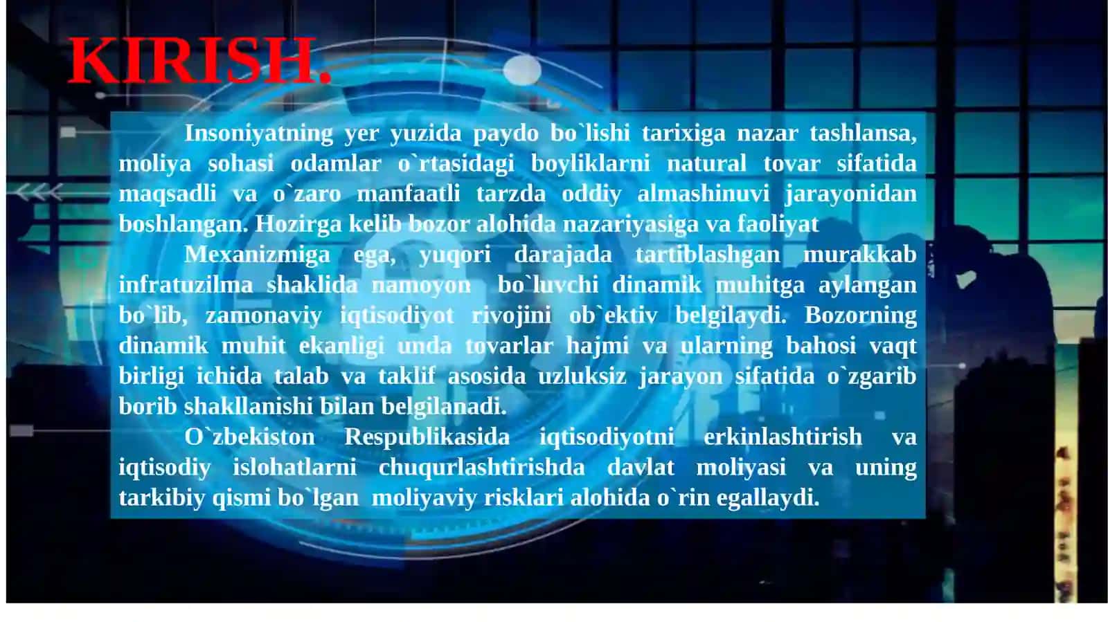 Risklarni boshqarish va ularni sug’urtalash 4