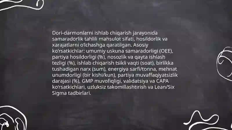 Farmasevtika ishini tahlil qilish,farmasevtikada boshqaruv, farmasevtik iqtisodiyot,modularity, maqsad va vazifalari 4