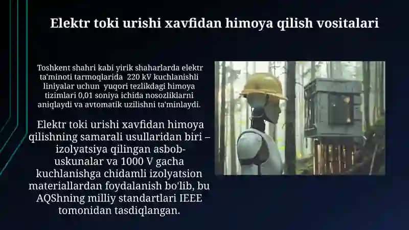 Zamonaviy elektr xavfsizligini ta'minlash texnologiyalari 4