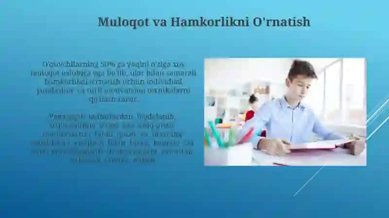 Tarbiyasi qiyin oʻquvchilar bilan ishlash metodlari 4