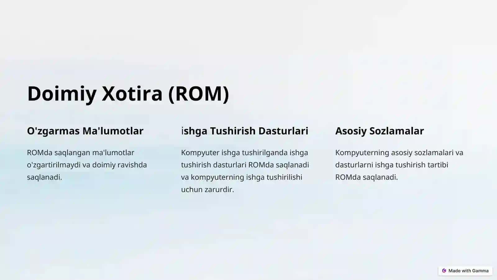 Kompyuter Xotirasi 4