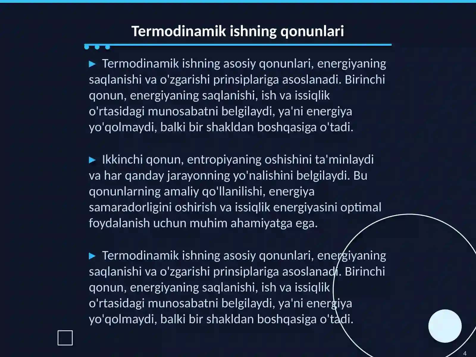 Termodinamik ish 4