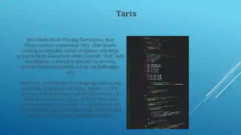 Java Dasturlash Tili Haqida 4