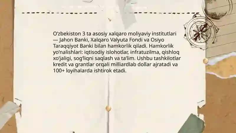 Oʻzbekiston va jahon hamjamiyati 4