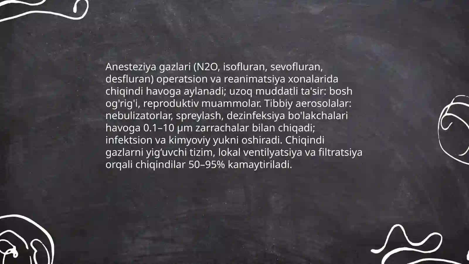 Kasalxona havosining antropogen ifloslanishi: tushuncha va asosiy tamoyillar 4