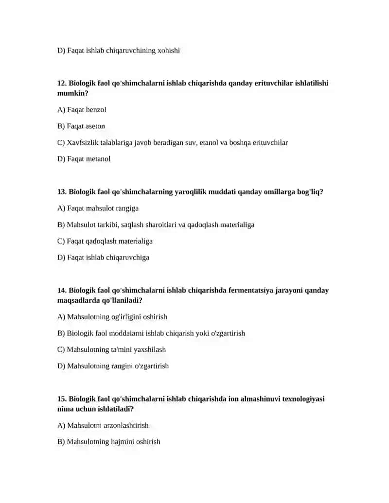 Sanoat miqyosida ishlab chiqariladigan biologik faol qoshimchalar 4