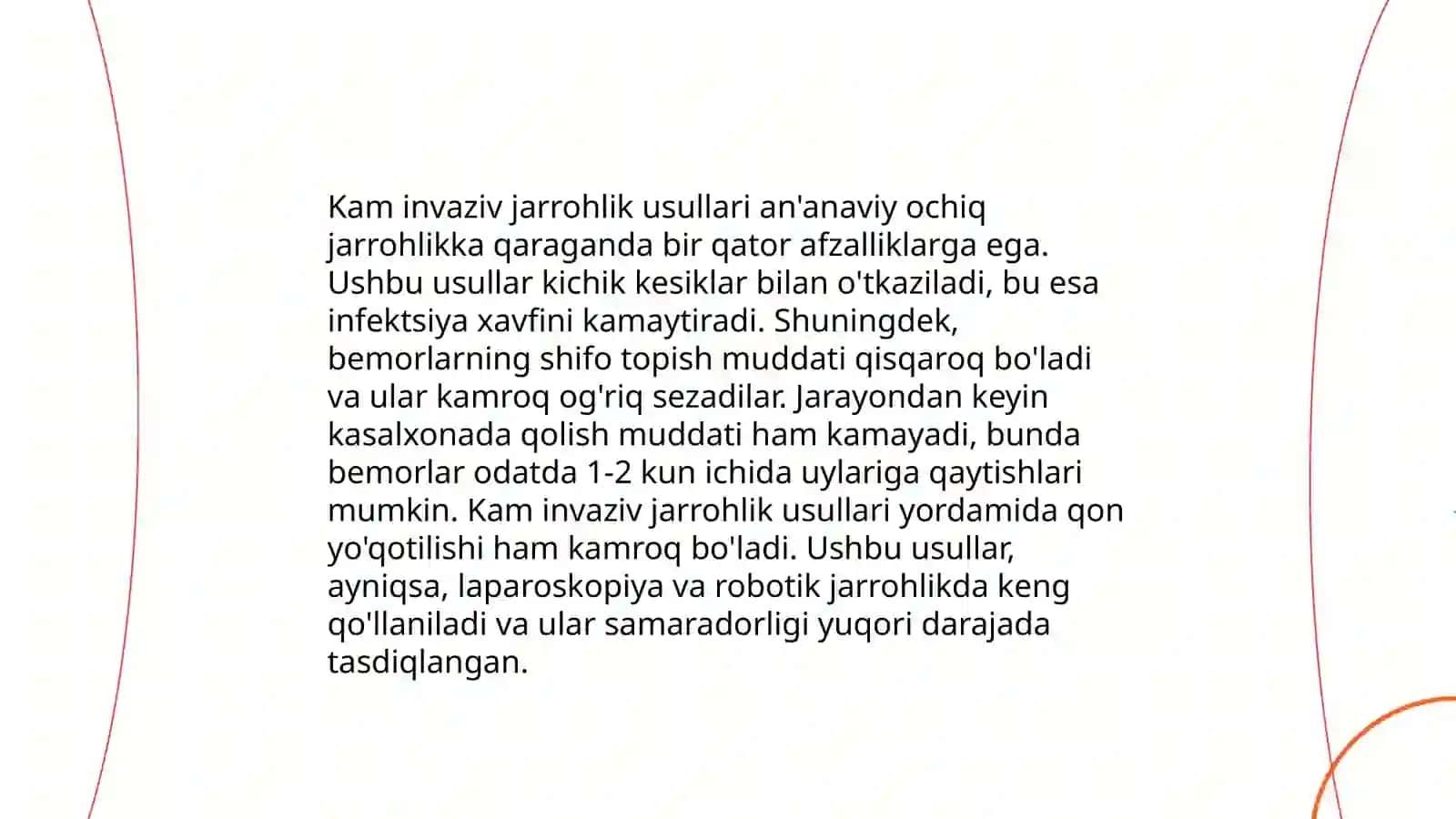 Jarrohlik operatsiyalar haqida tushuncha turlari kam invaziv kardio xirurgiya 4
