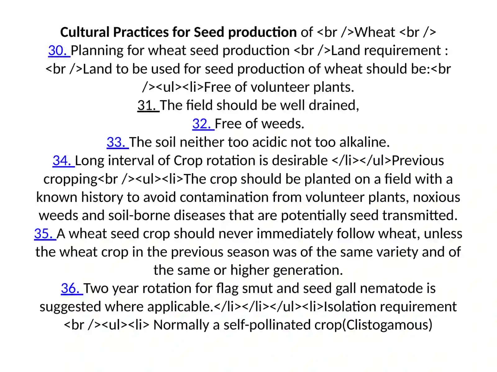Wheat Targets - 2030 AD 4