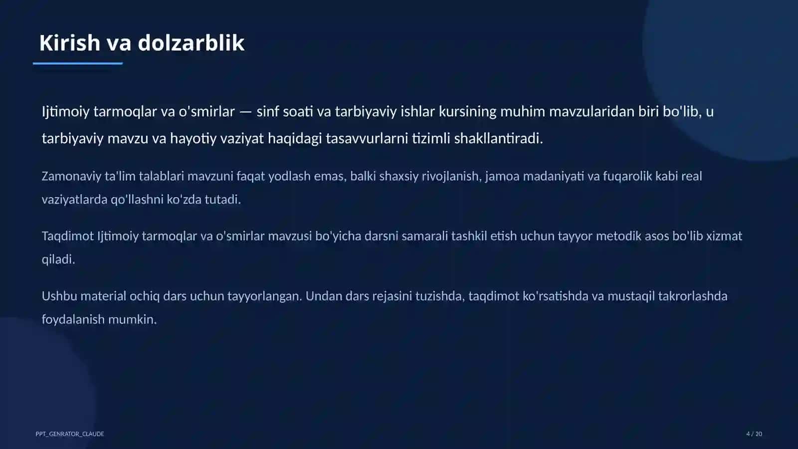 Ijtimoiy tarmoqlar va o'smirlar 4