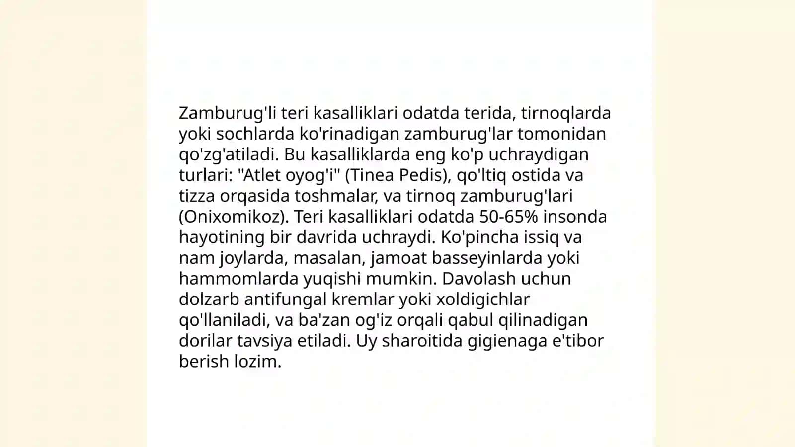 Teri-tanosil kasallik qoʻzgʻatuvchilari haqida umumiy maʼlumot 4