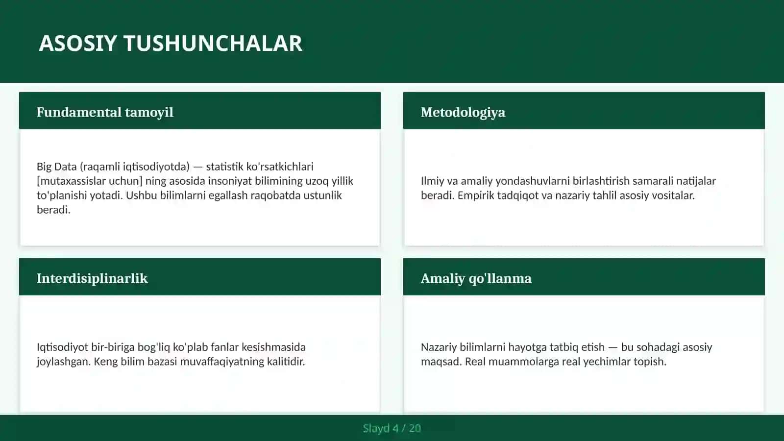 Big Data (raqamli iqtisodiyotda) — statistik ko'rsatkichlari [mutaxassislar uchun] 4