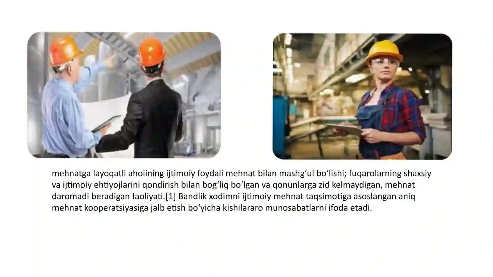 Bandlik va ishsizlik statistikasi. 4