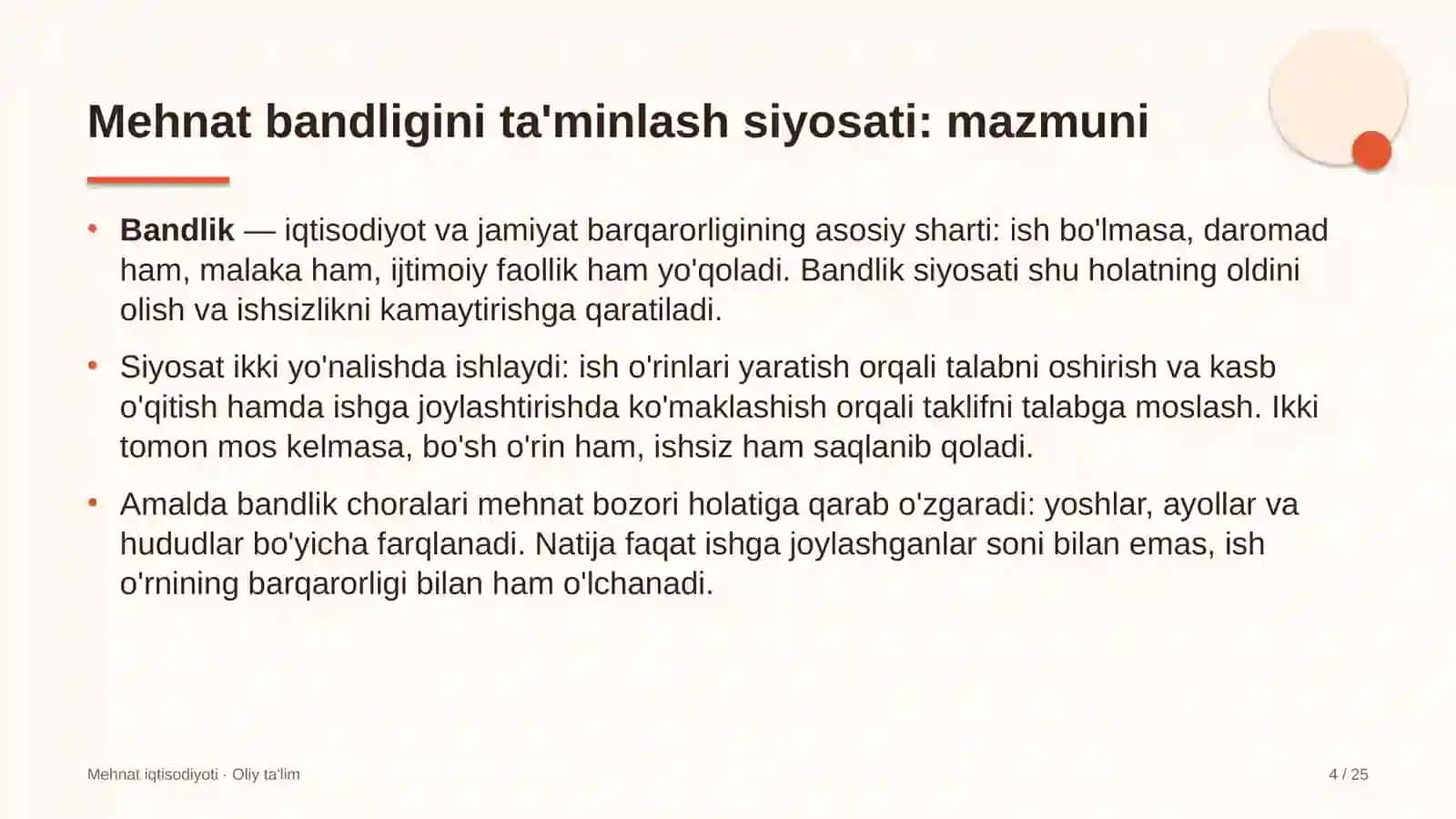 Yuridik firmalarda mehnat bandligini ta'minlash siyosati 4