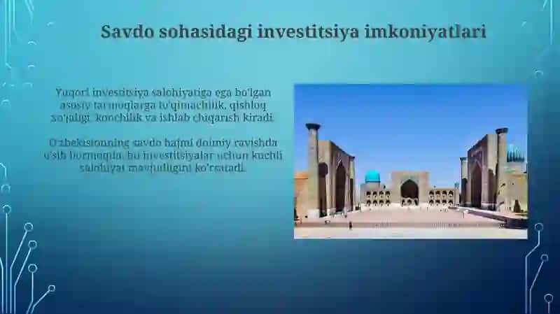O'zbekistonning xalqaro bozordagi tovar aylanmasi 4