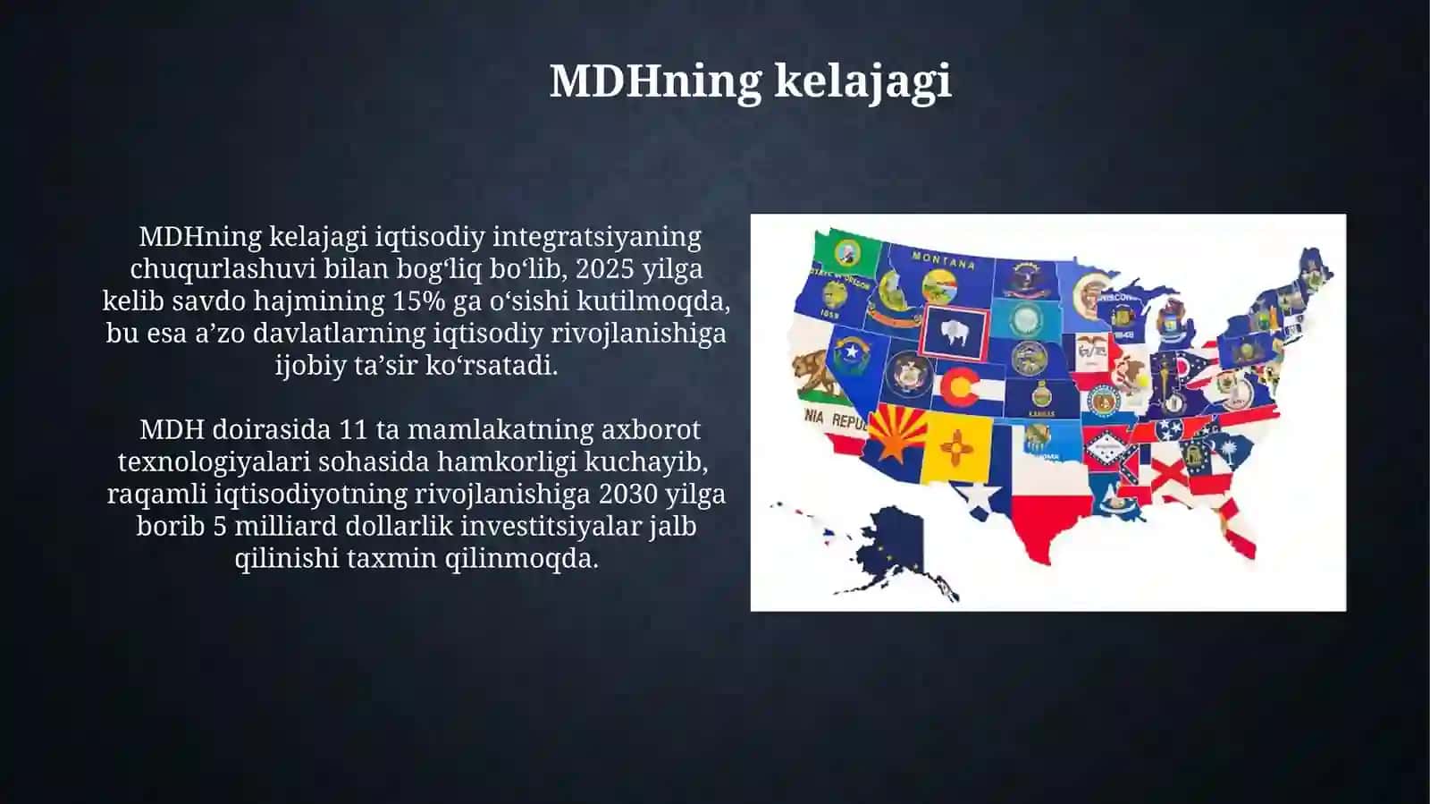 MDHning tashkil topishi 4