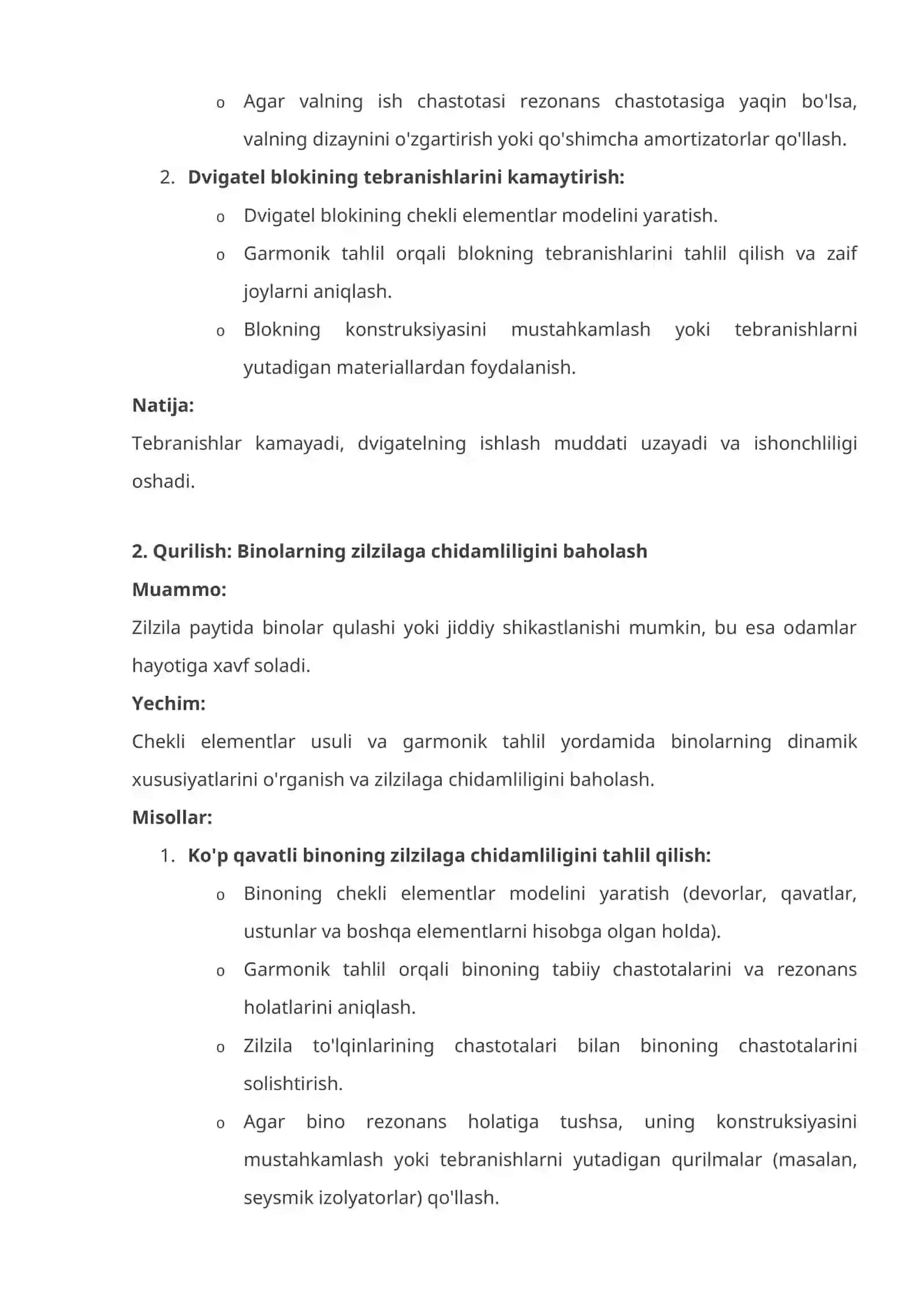 Mashinasozlikda chekli elementlar 4