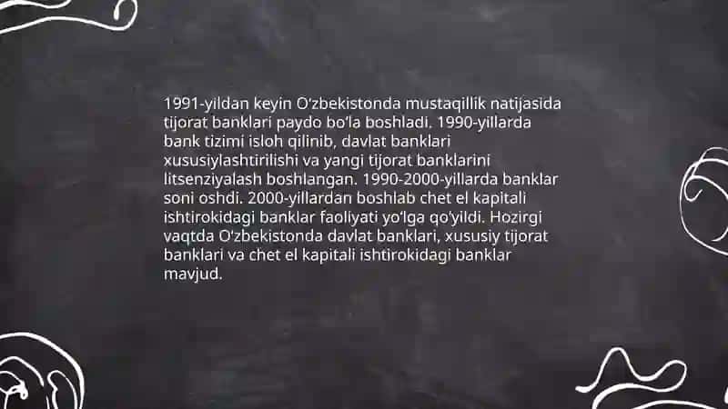 Tijorat banklarining paydo bo'lishi 4