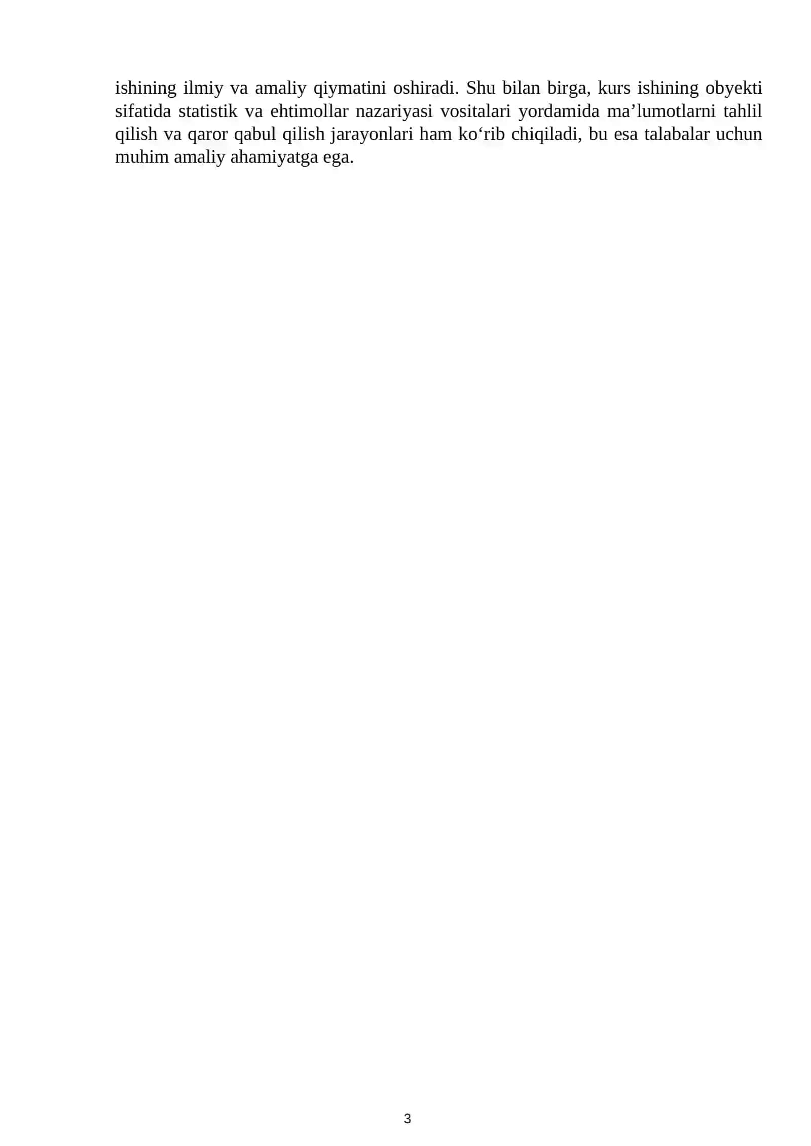 Statistika va ehtimollar nazariyasi 4