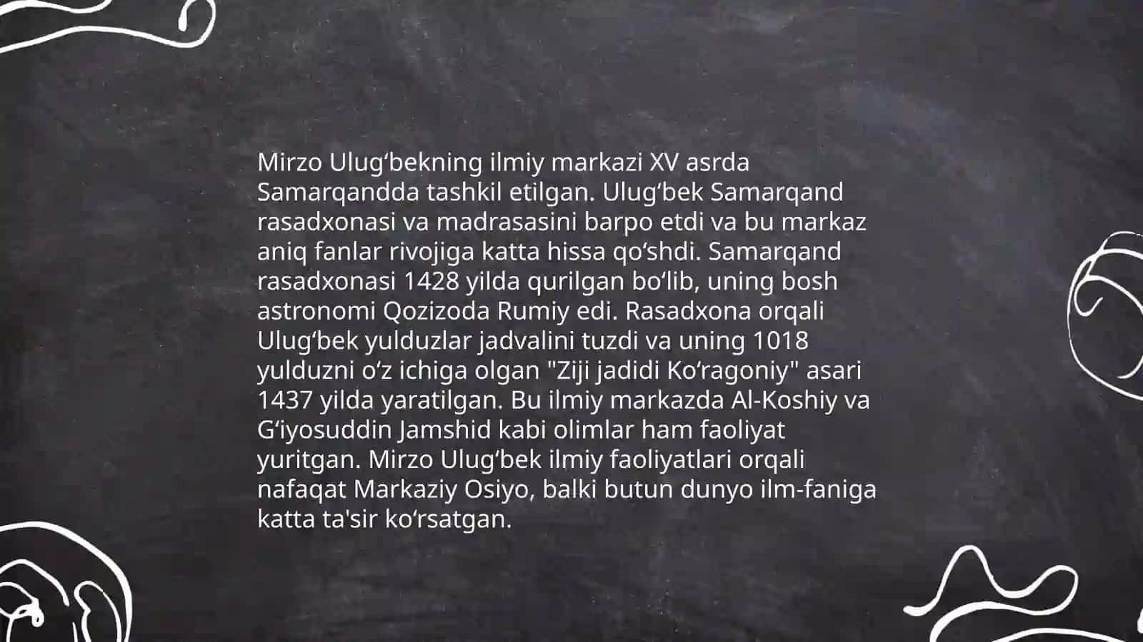 Kimyo fanining rivojlanishida oʻz xissalarini qoʻshgan Oʻzbekistonlik olimlar 4